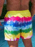 Non Stretch Swim Trunks