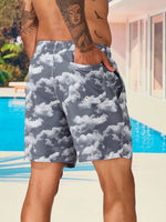 Cloud Print Swim Shorts