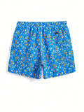 Ditsy Floral Drawstring Swim Trunks