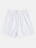 Textured Short Length Beach Shorts