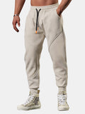 Cropped Joggers With Drawstring