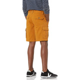 Classic Fit Button Closure Cargo Short