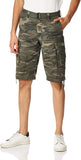 Belted Cargo Shorts With Adjustable Cuffs