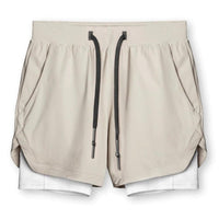 Quick Dry Sports Shorts With Secure Pockets