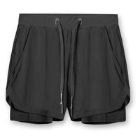 Quick Dry Sports Shorts With Secure Pockets