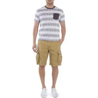 Belted Relaxed Fit Cargo Short