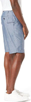Shorts With Zip Fly And Welt Pockets