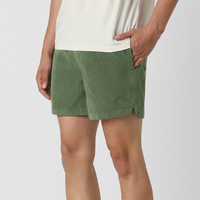 Casual Drawstring Shorts With Elastic Waistband