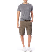 Belted Relaxed Fit Cargo Short