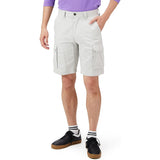 Button Closure Classic Fit Cargo Short