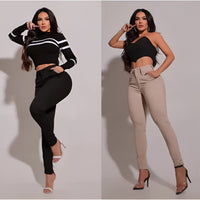 Set Of Two High Rise Sculpting Jeans With Contoured Fit