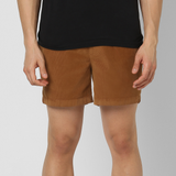 Casual Drawstring Shorts With Elastic Waistband