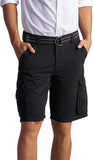 Loose Fit With Belt Utility Cargo Shorts