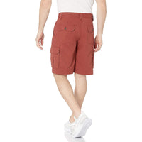 Classic Fit Button Closure Cargo Short