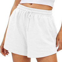 Soft Drawstring Lounge Shorts – Lightweight Comfort with Side Pockets