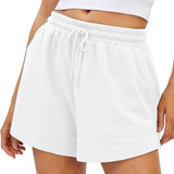 Soft Drawstring Lounge Shorts – Lightweight Comfort with Side Pockets