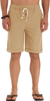 Drawstring Closure Summer Beach Shorts