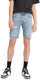 Zipper Closure Cut Off Shorts