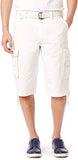 Button Closure Cargo Shorts