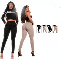 Set Of Two High Rise Sculpting Jeans With Contoured Fit