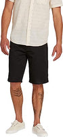 Casual Zipper Closure Chino Short