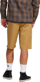 Casual Zipper Closure Chino Short