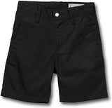 Casual Zipper Closure Chino Short