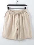 Classic Cotton Shorts With Drawstring