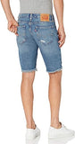 Casual Zipper Closure Denim Shorts