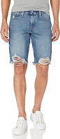 Casual Zipper Closure Denim Shorts