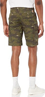 Canvas Relaxed Fit Cargo Short