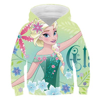 Autumn Frozen Anna And Elsa Casual Hoodie
