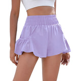 High Rise Athletic Shorts – Quick Dry and Flexible Fit for Workouts