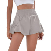 High Rise Athletic Shorts – Quick Dry and Flexible Fit for Workouts