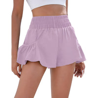 High Rise Athletic Shorts – Quick Dry and Flexible Fit for Workouts