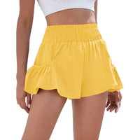 High Rise Athletic Shorts – Quick Dry and Flexible Fit for Workouts