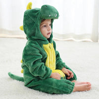 Animal Themed Hooded Romper For Toddlers