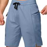 Beach Zipper Pockets Shorts