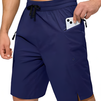 Beach Zipper Pockets Shorts