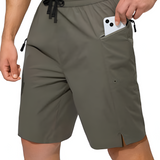 Beach Zipper Pockets Shorts