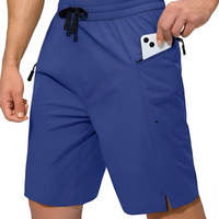 Beach Zipper Pockets Shorts