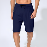 Beach Zipper Pockets Shorts