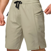 Beach Zipper Pockets Shorts