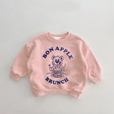 Cartoon Printing Long Sleeved Sweatshirt