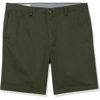 Chino Shorts With Zip Fly And Buttons