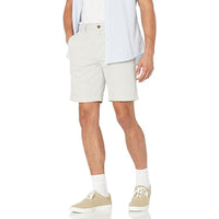 Chino Shorts With Zip Fly And Buttons