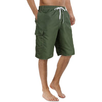 Classic Mesh Lined Nylon Swim Trunks