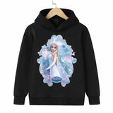 Elsa And Anna Printed Hoodie