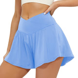 Crossover Flowy Athletic Shorts – Comfortable and Quick-Drying Design
