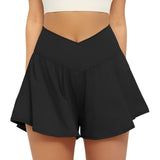 Crossover Flowy Athletic Shorts – Comfortable and Quick-Drying Design